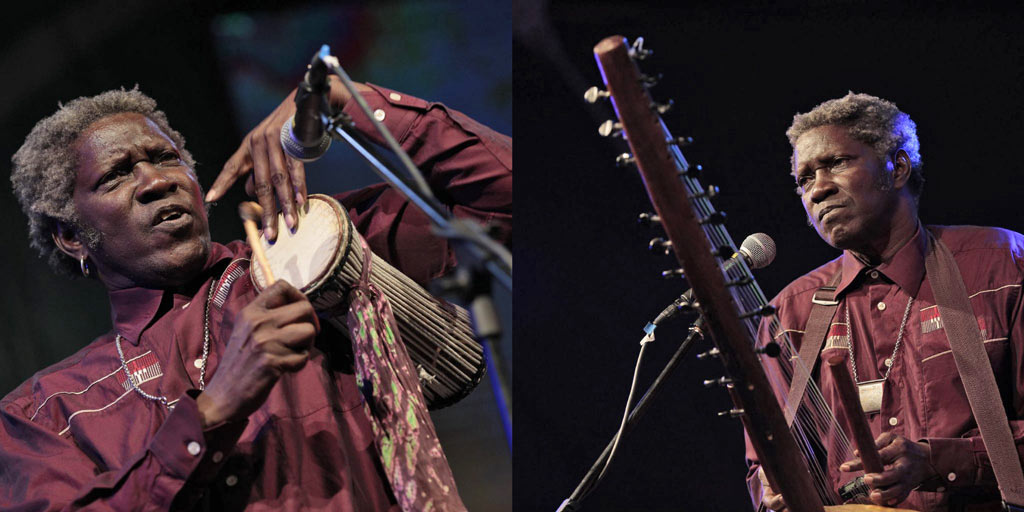 Abdou Mboup Master Senegalese African Kora Musician, Author and Composer